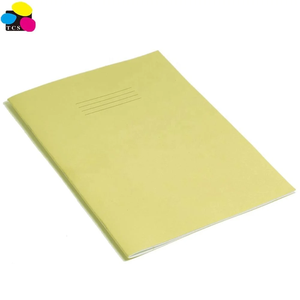 
Free Custom Color Yellow Orange A4 size 80/100/120 Page lined 80gsm Eco-Friendly Paper Exercise notebook for school 