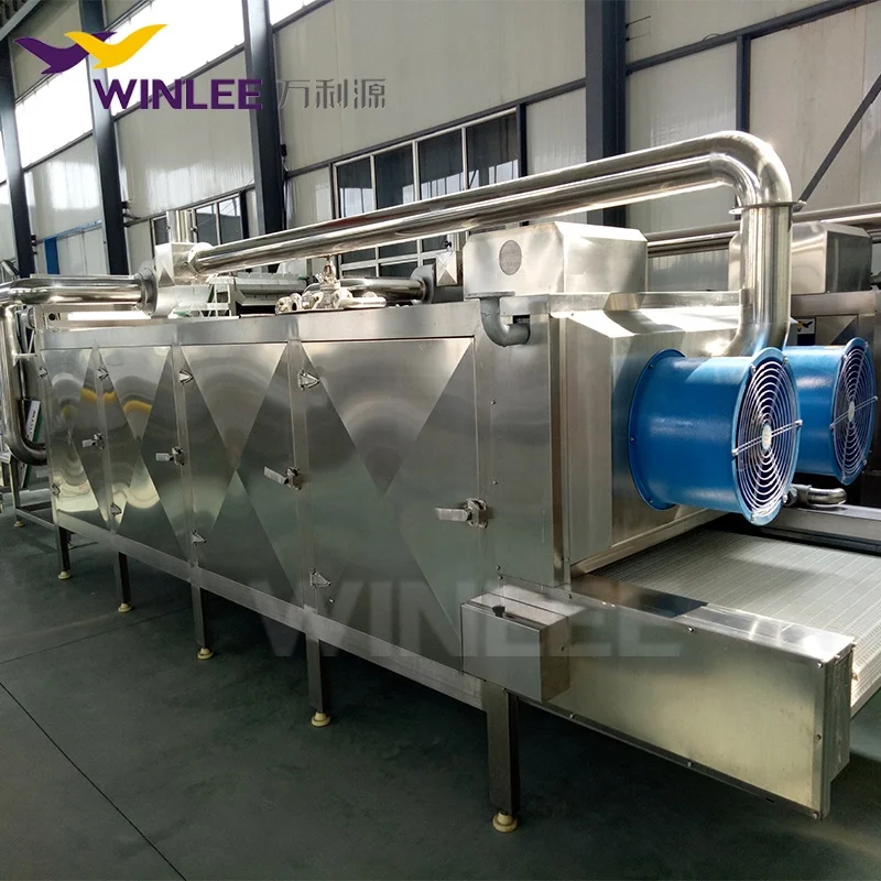 Commercial conveyor mesh belt fruit dryer mango drying machine