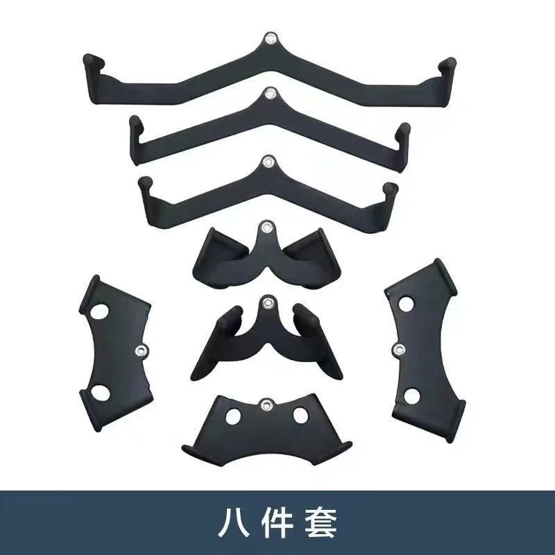 Gym use mag bars all handles for high pully cable crssover machine Multi back training Lat r T bar V bar