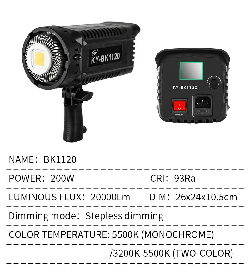 Remote Control Studio Continuous Video Digital Led Video Light For Camera