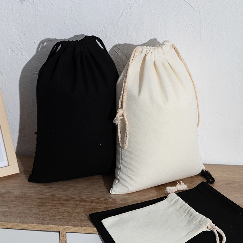 Высокое качество Холст drawstring мешок, хлопок drawstring мешок
