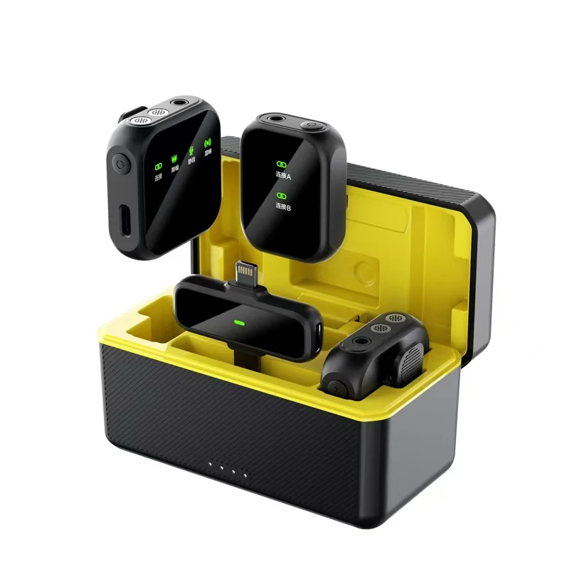 Беспроводной микрофон k50 Lavalier Профессиональный портативный беспроводной lavalier Plug Play Mic для музыкального производства телефона