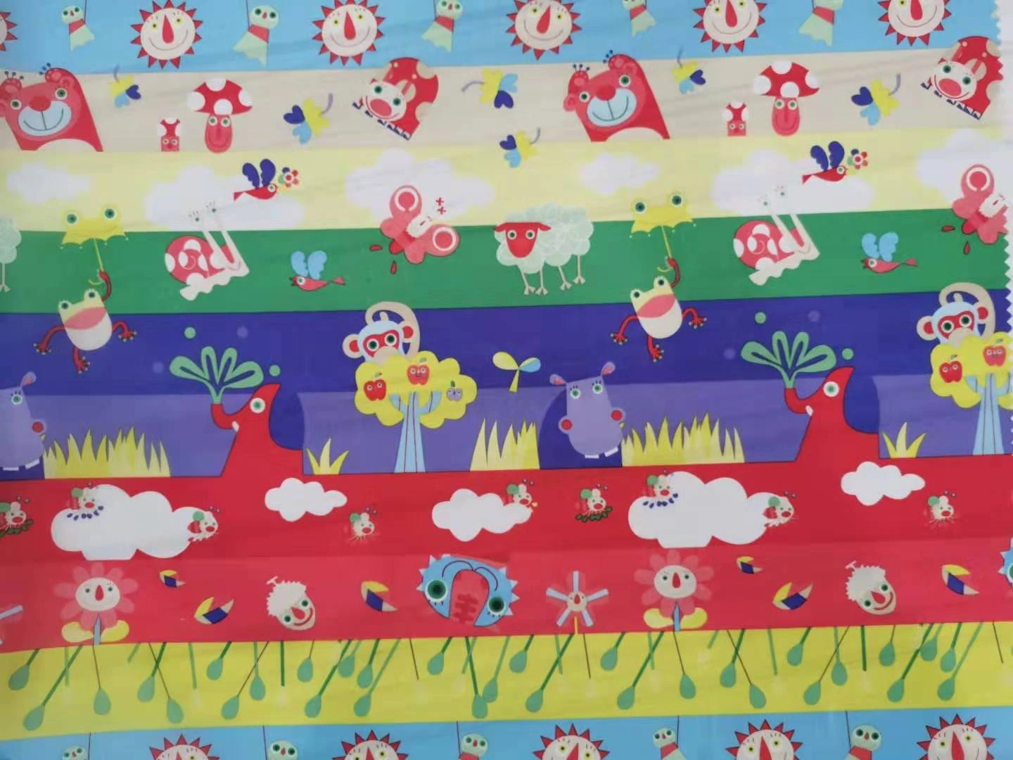 8KG Taffeta Print For Kids Down Jacket