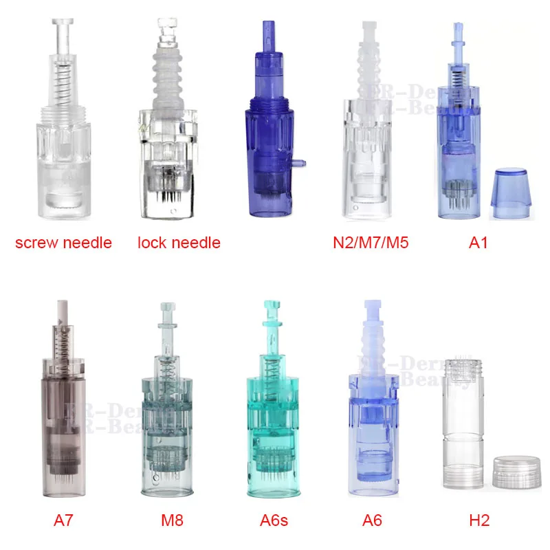 FR 1 / 3 / 5 / 7 / 9 / 12 / 36 / 42 pins Nano microneedle mesotherapy electric pen dermapen Micro needle cartridge