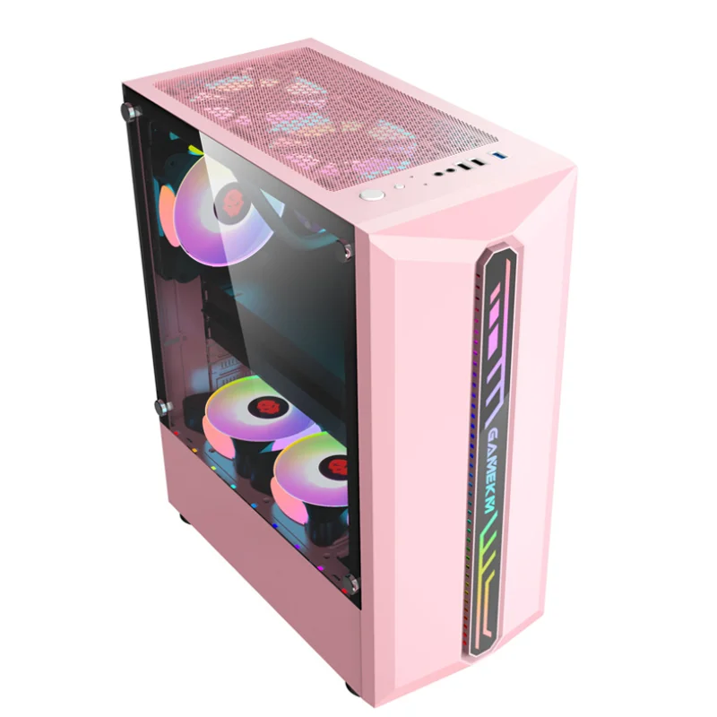 Hot selling product computer case mini itx with power supply aluminium atx cabinet pc gaming cases with Bottom Price