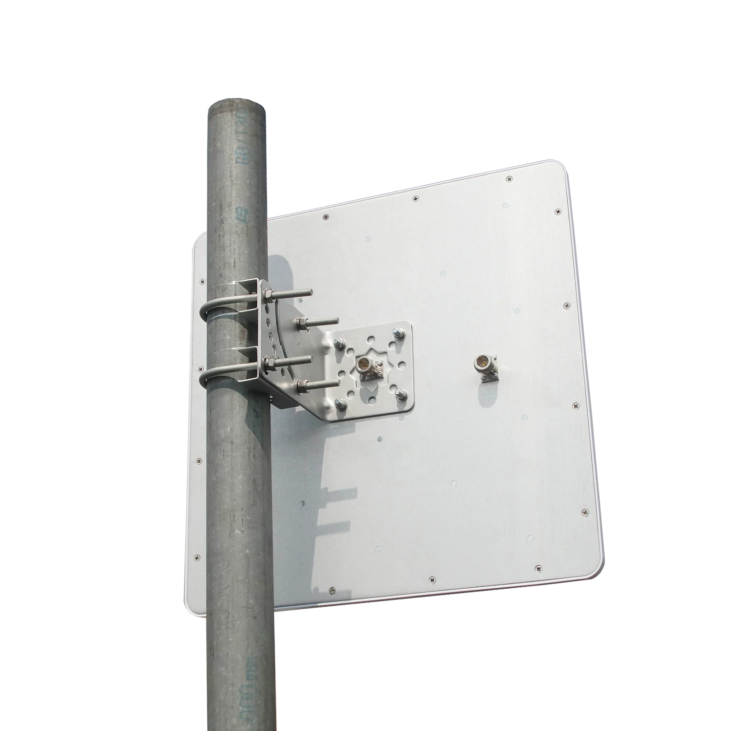 2.4GHz Dual Polarized 2x2 MIMO Panel Outdoor Long Range Antenna with Aluminum Enclosure for Mikrotik boards