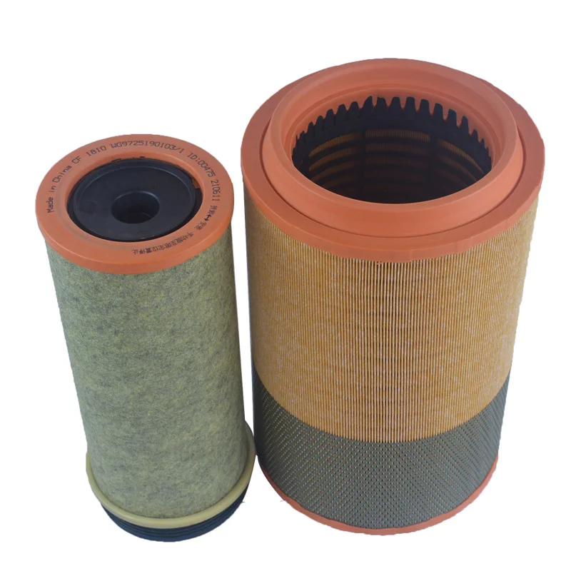 Sinotruk Howo Air Filter Element WD615 Diesel China Manufacturer Quality Diesel Engine 710W08405-00177 10W08405-0011