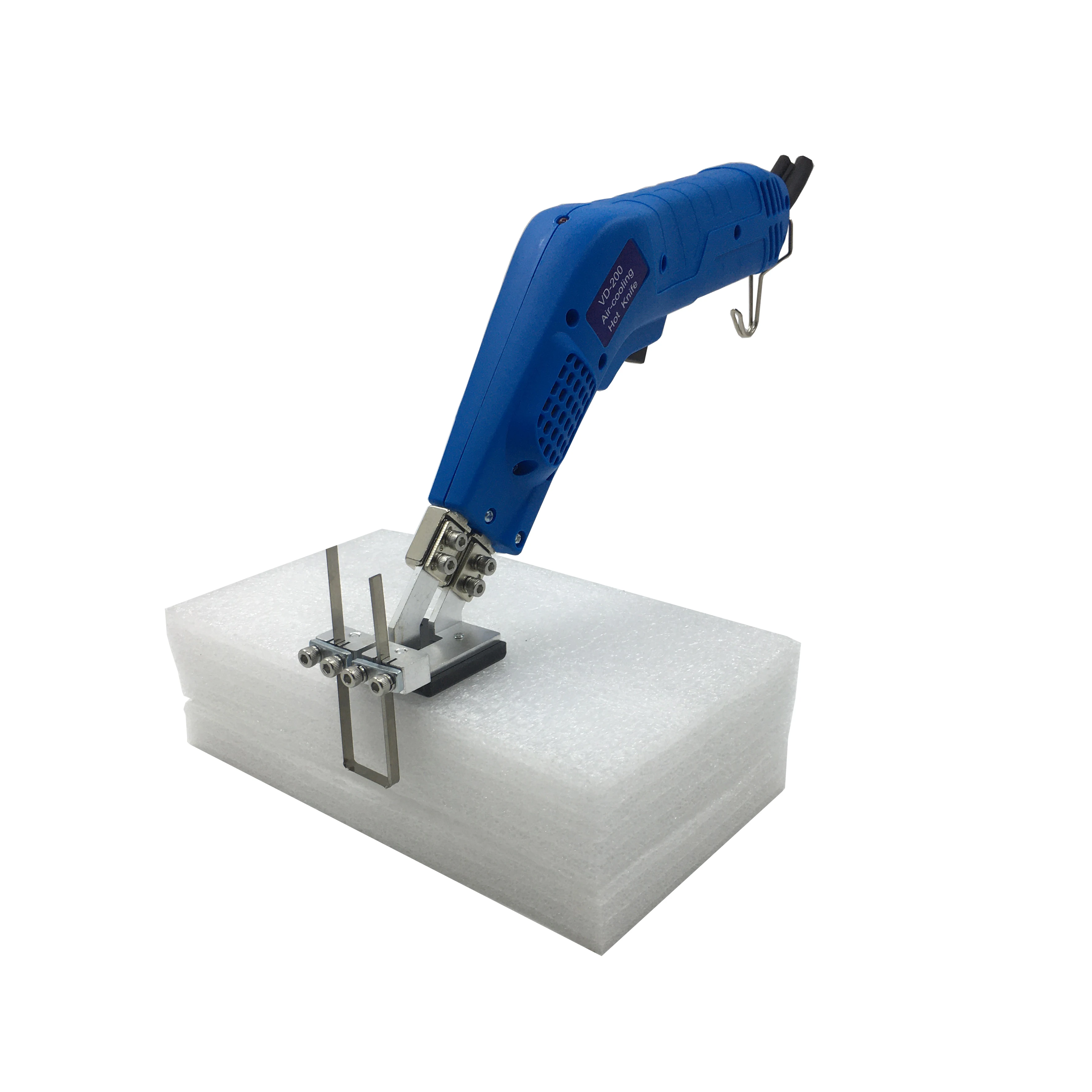 Air Cooled Electric Foam Cutter Heat Cutting Knife 200W with Small Slotting Board Styrofoam Engraving Slotting Carving Tool