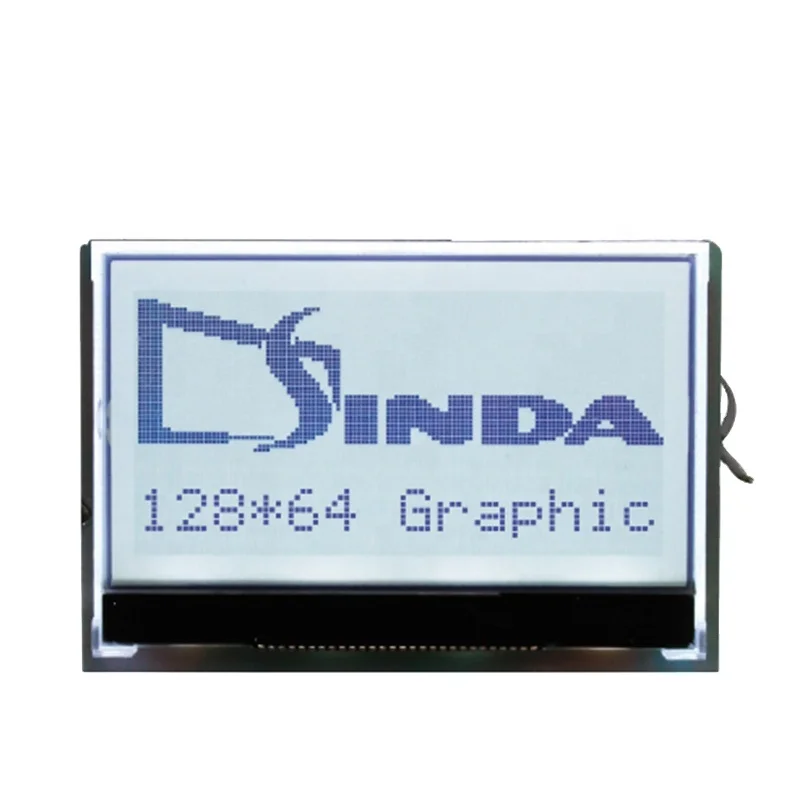 128x64 graphic lcd display 12864 COG lcd display for POS equipment