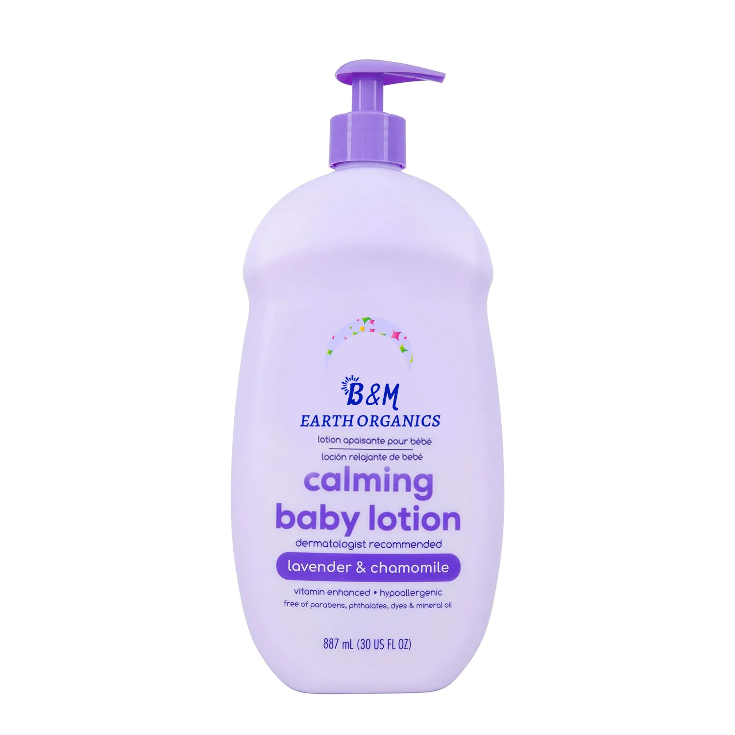 Calming Baby Lotion Lavender Chamomile baby skin whitening face cream whitening cream for baby moisturizing cream