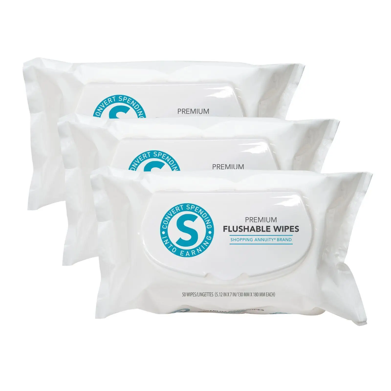 Soothing Skin Extra Large Wipes Eco-friendly Plant Sourced Fibers Flushable Wet Wipes