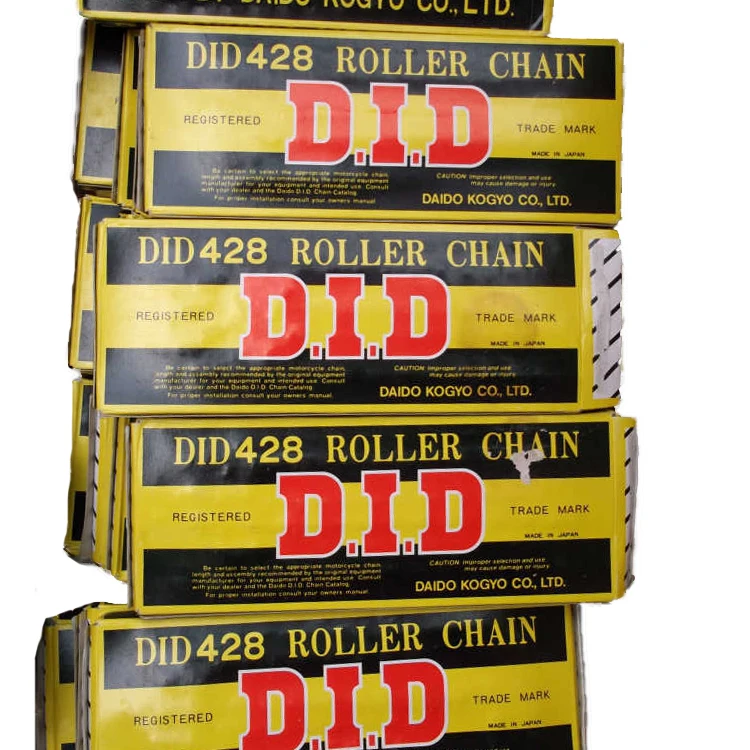 Professional 520 Chain Rollo DID Motorcycle Chain 428H  DID Chain Made in Japan