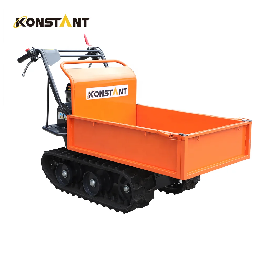 Fast delivery agriculture using unleaded petrol multifunzione crawler truck dumper mini transporter