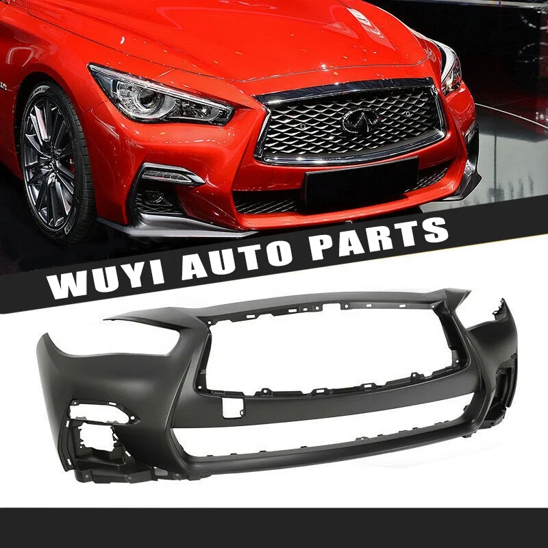 Brand New 62022-4HD0H Bumper Cover  Front Bumper Bar For 2014-2018 Infiniti Q50