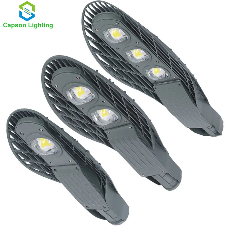 New Arrival Capson Hotsale 50W 100W 150W High Brightness Black/Gray LED Road Street Light With 2Years Warranty