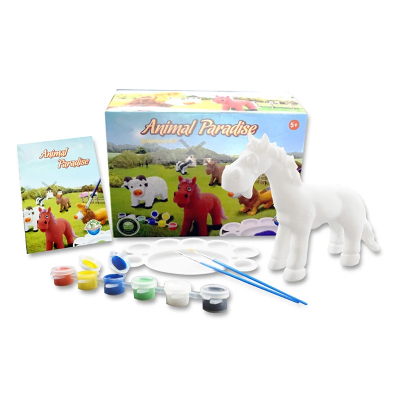 diy toys painting toys other inflatable farm animal toy set
