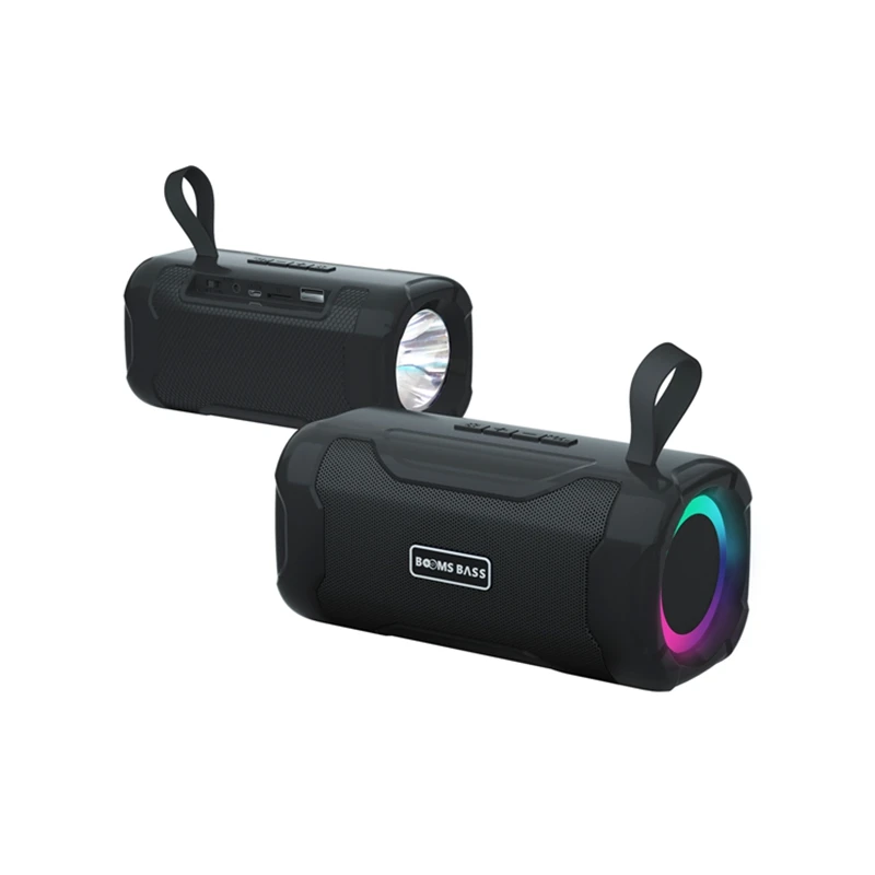 Bt Wireless Dual 4 Inch Blue Tooth Speaker,Bt Big Woofer Colorful Portable Desktop Speaker,Bt Decorated Led Light Speaker