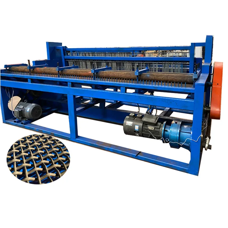 fully automatic filter square crimped woven wire mesh machine