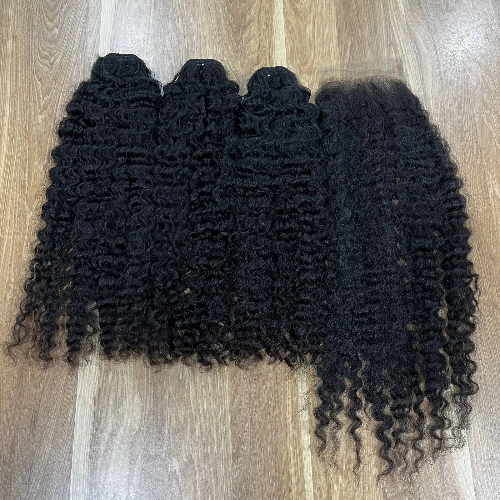 Hot Sale Burmese Curly Remy Hair Extensions Soft Shiny Full End Real Vietnamese Human Hair Machine Double Weft Factory Price