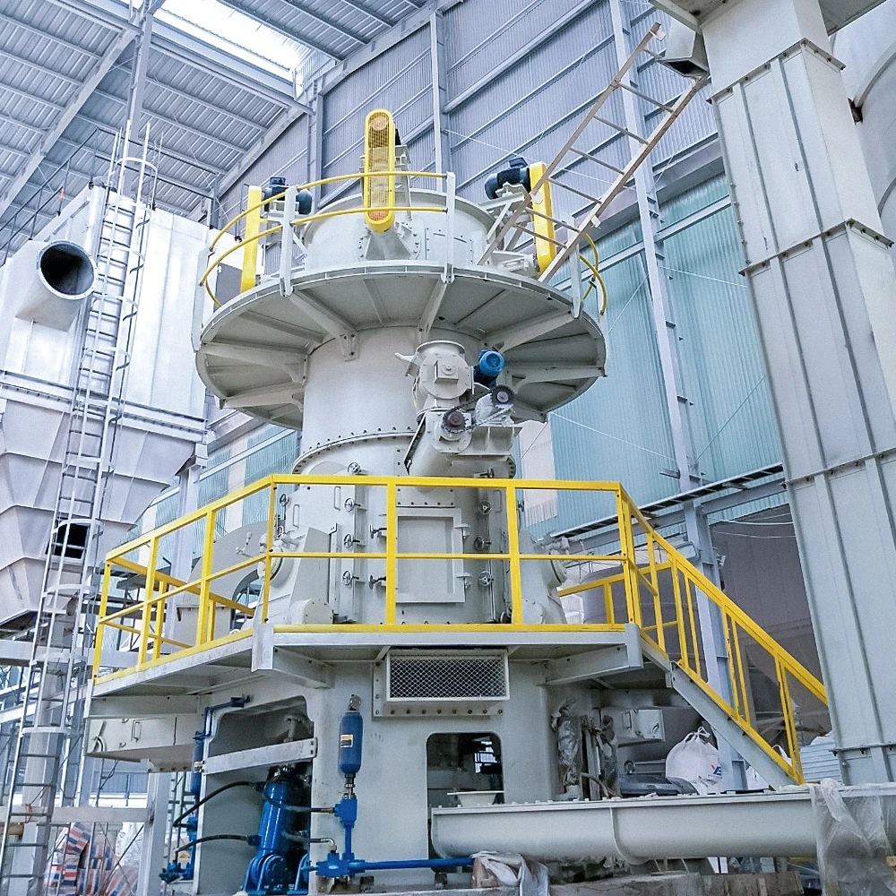 Calcium Carbonate Silica Sand Glass Chalk Stone Ultra Fine Powder Vertical Roller Mill