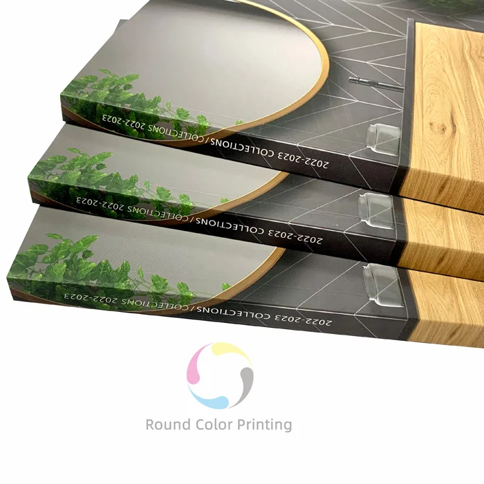 Round Color Printing factory cheap perfect binding type book printing