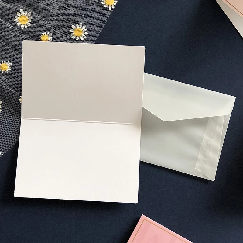 Wholesale Color Post Thank You Card Small Size Companies Blank Custom Greeting Cards With Logo