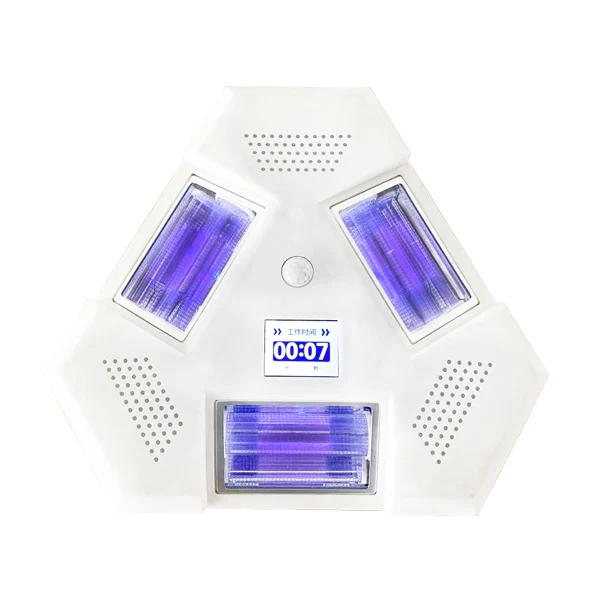 Тройной 222-60W firstuvc далеко UVC 222nm Excimer лампа ультрафиолетового быстрой дезинфекции и простое управление