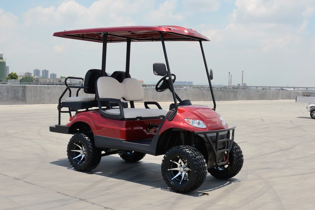 Cheap golf carts from supplier brand new with multi functions lithium battery LED lights