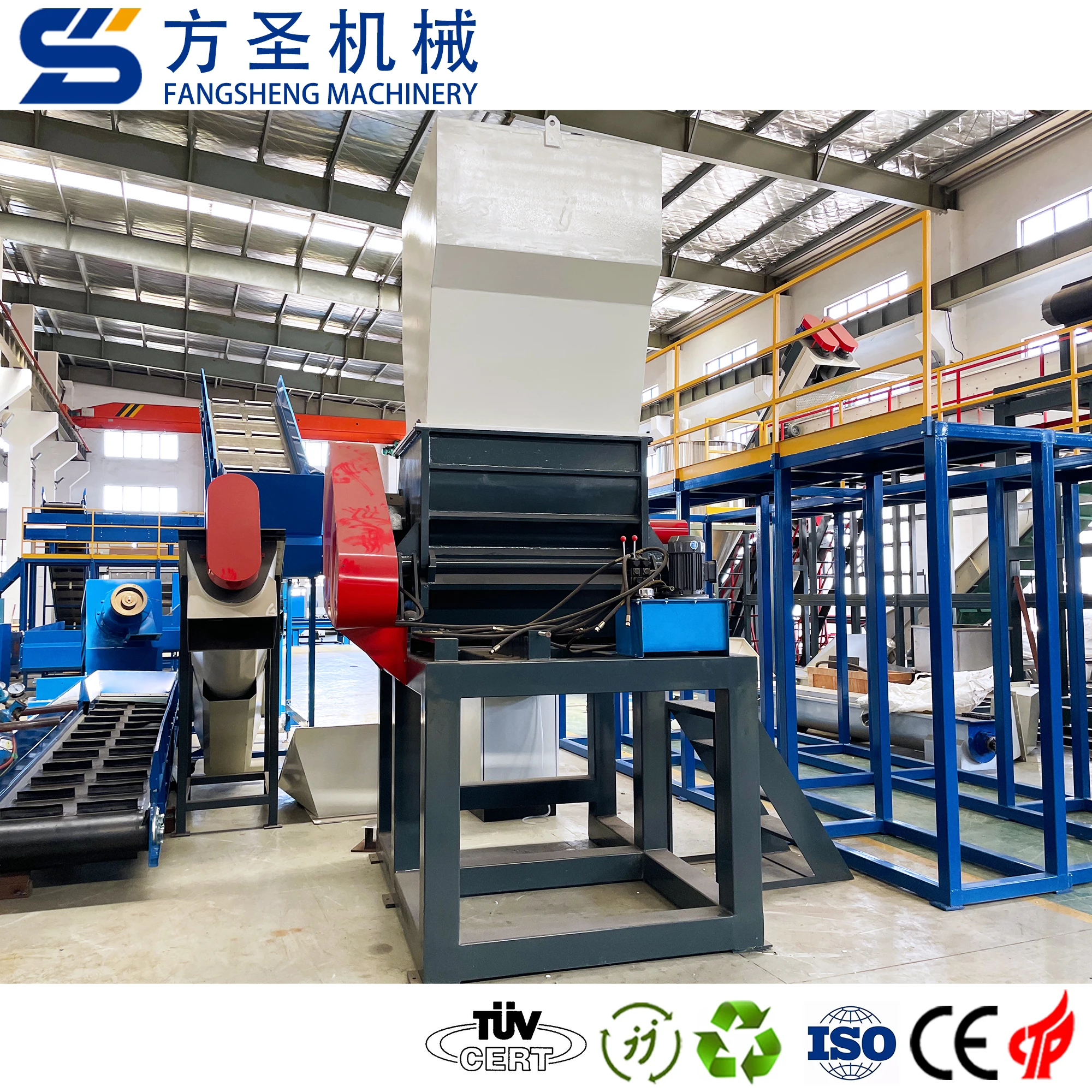 Persistent Quality---Recyclable Waste LDPE LLDPE PE Plastic Crusher