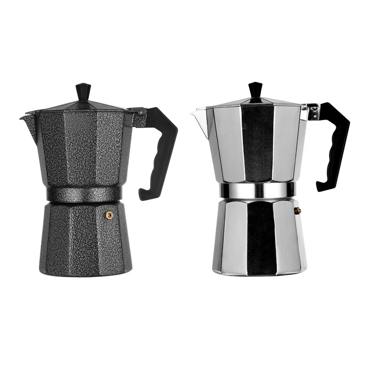 Wholesale Italian Style Aluminum Mocha Espresso Cappuccino Coffee Maker Mocha Caffettiera Moka Pot