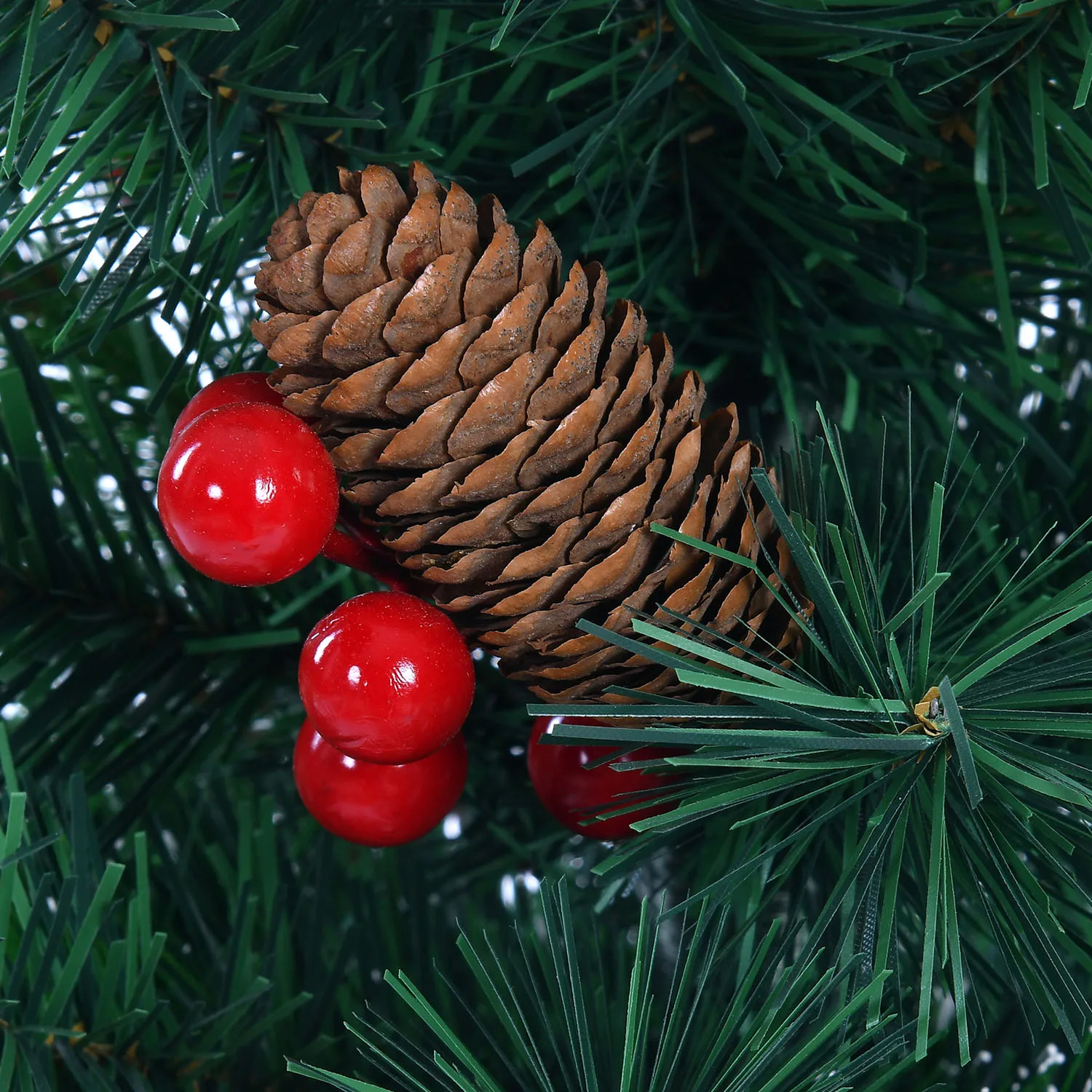 Mini Christmas Tree Small Size 45cm 60cm 90cm Table Decoration Pvc and Pine Needle High Quality Material