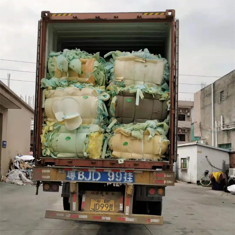 
100% Dry polyurethane foam scrap Memory Foam Scrap in bales 