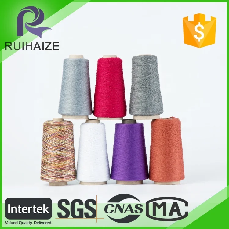 High Quality Bernat Cotton Yarn Wool Acrylic Blend Rug Samples for Knitting
