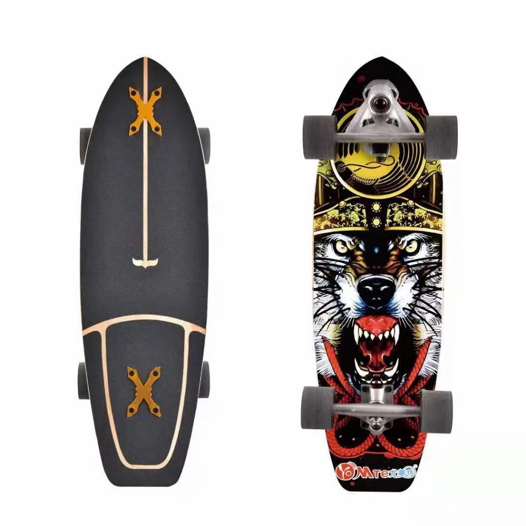 Factory Supply CX7 Northeast Maple/Russia Maple Free Turn 30-Inch Drift Board/Skateboard Deck for Adults