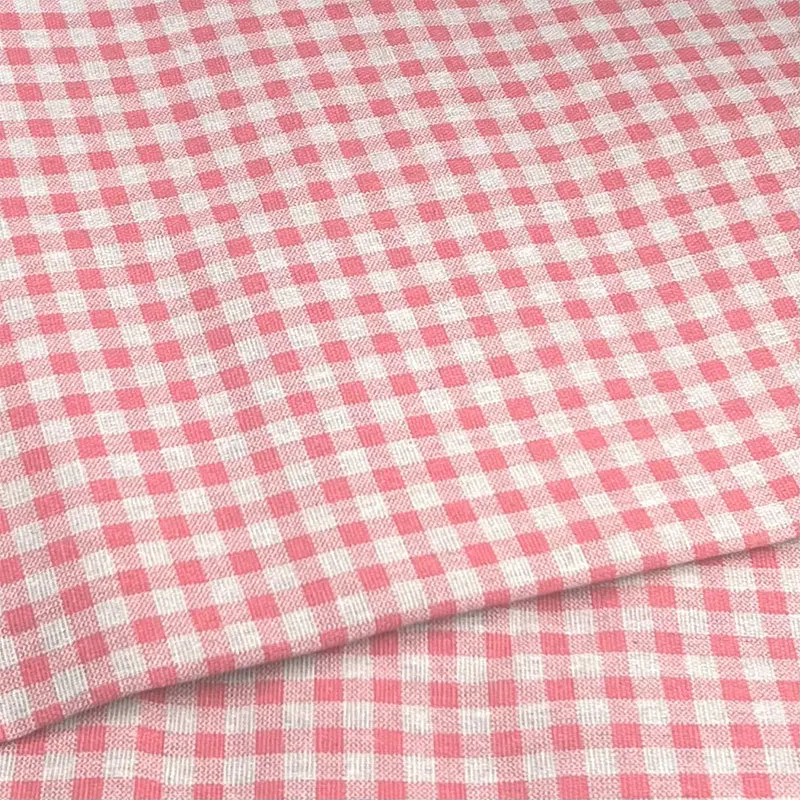 Good quality woven 90%polyester 10%cotton cotton linen fabric practical and decorative for daily necessaries
