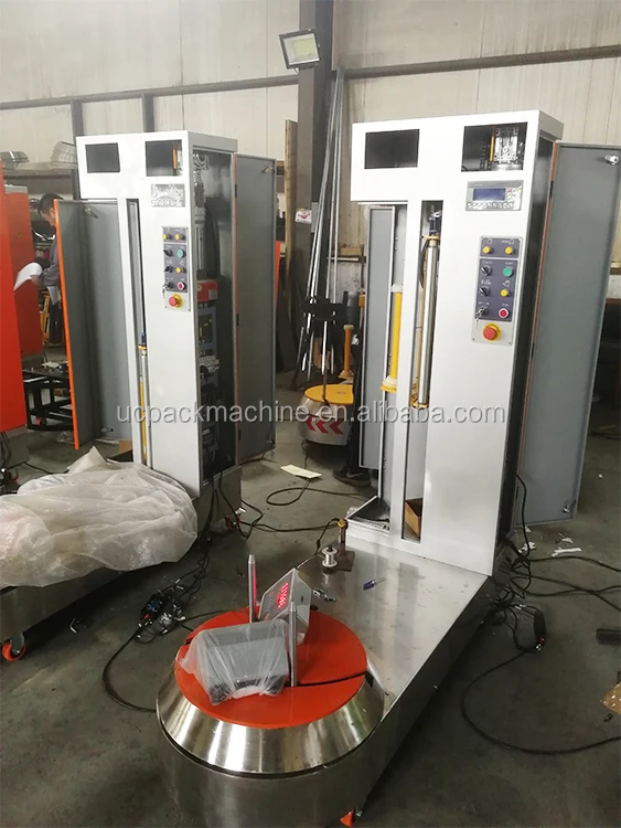airport luggage wrapping machine for hot sale