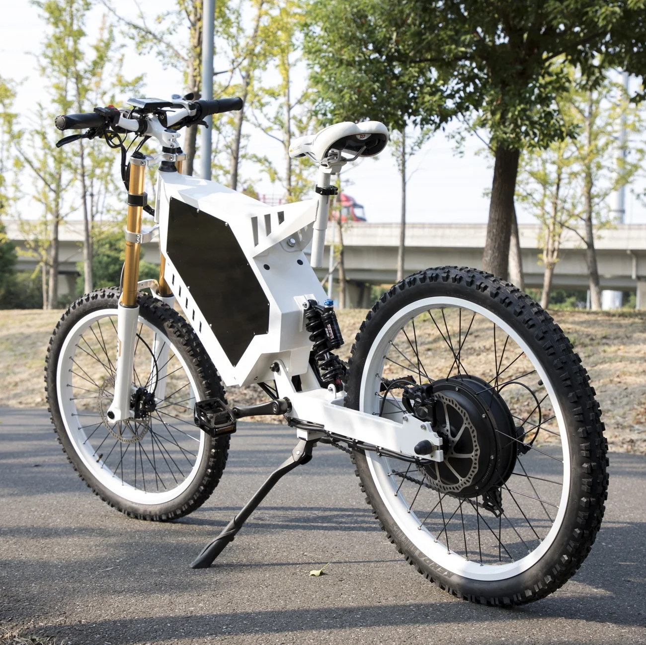 Cruiser 7 Freewheel Panas0nic Battery Electric Bicycle 48v Dual Motor 1500w-12000w