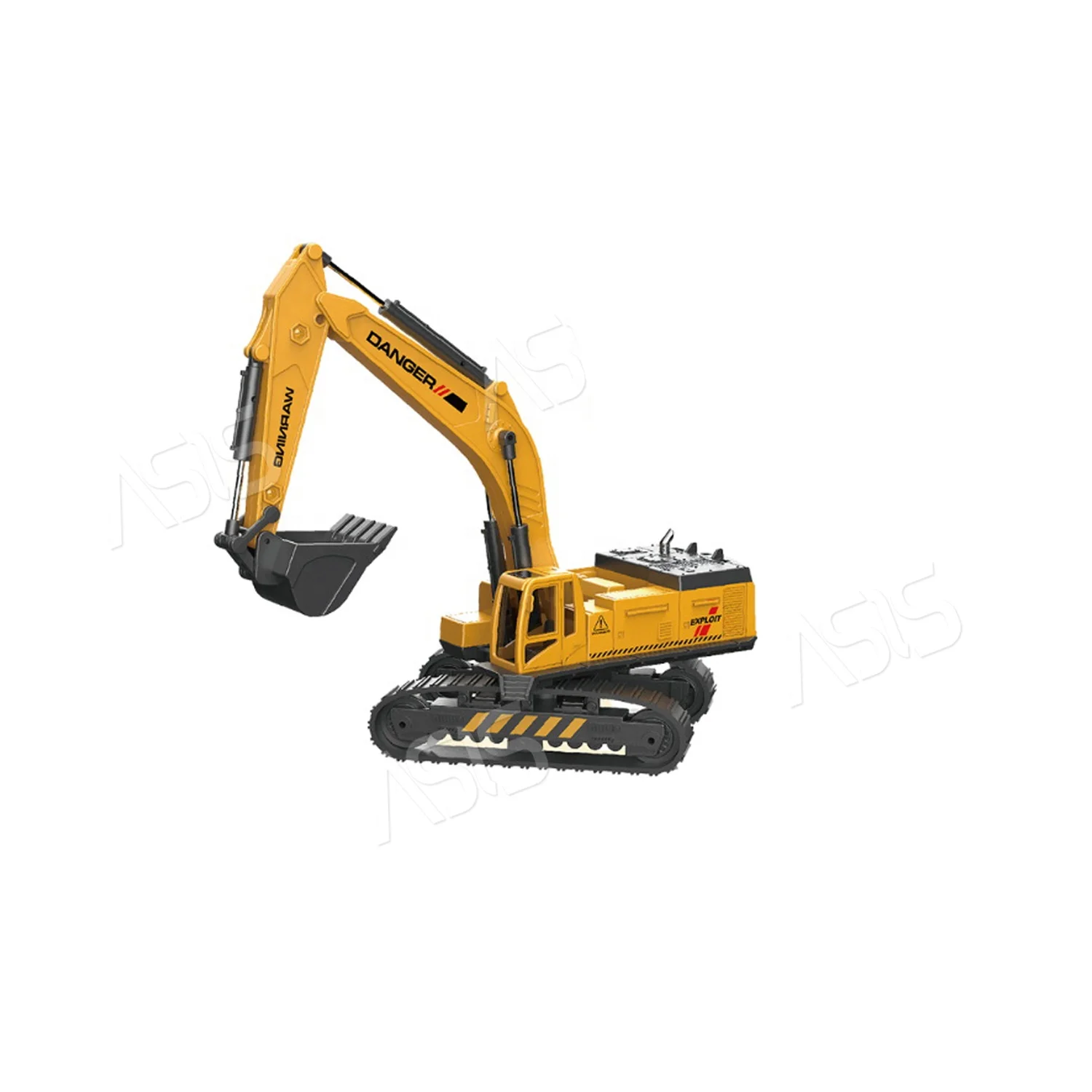 Excavator Diecast Toy Truck Model Set OEM ODM Car Alloy Wheel Model Car with Manufacture Factory Kid Excavator Toy