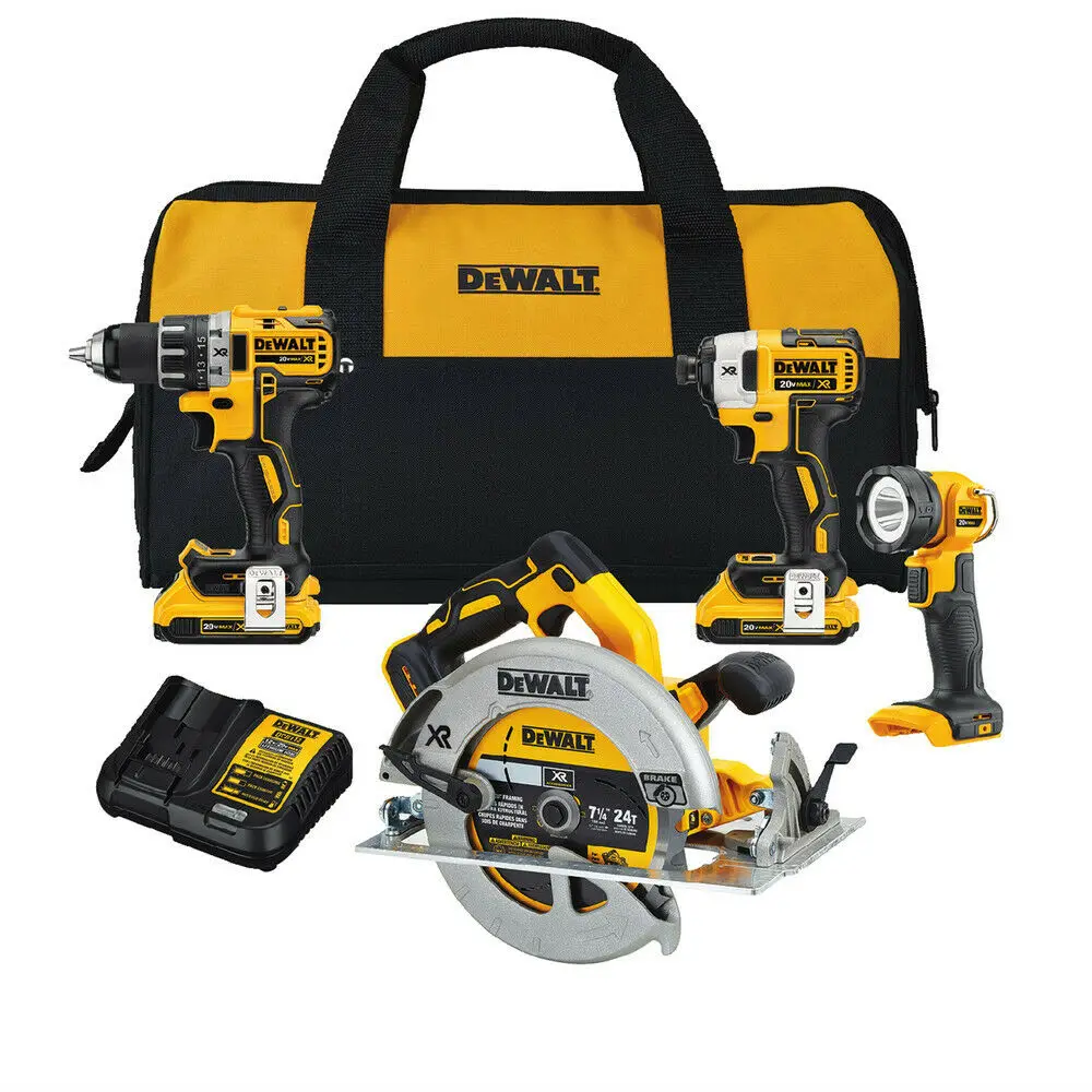 OPEN SALES For DEWALTS 20-v Max 15-Tool Lithium Ion Cordless Combos Kits NeW Combo Set power tools