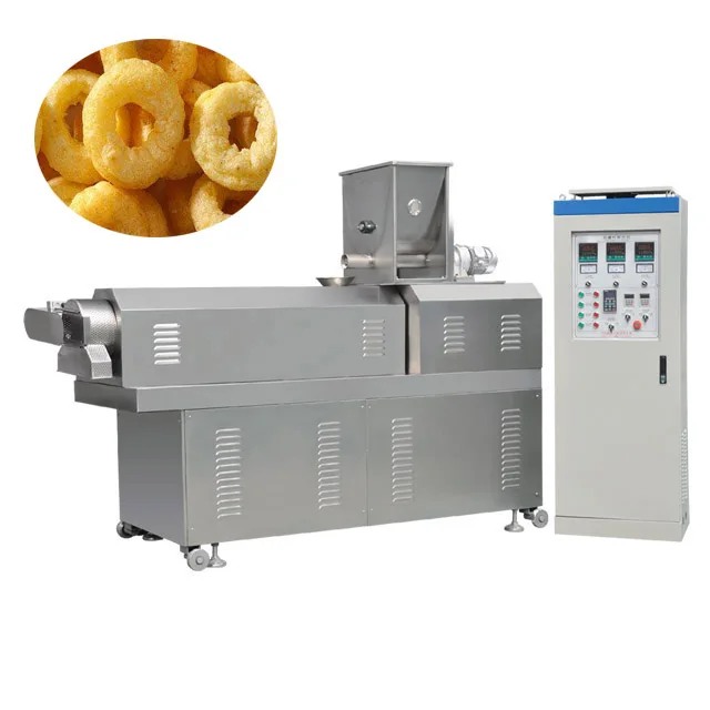 puff snack food machine corn snack machines snack food production line