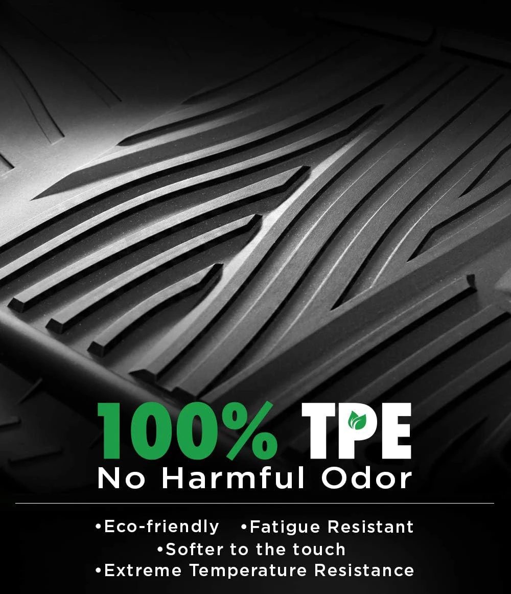 KSCAUTO TPE Truck Floor Mats for Ford F150 F-150 2015-2024