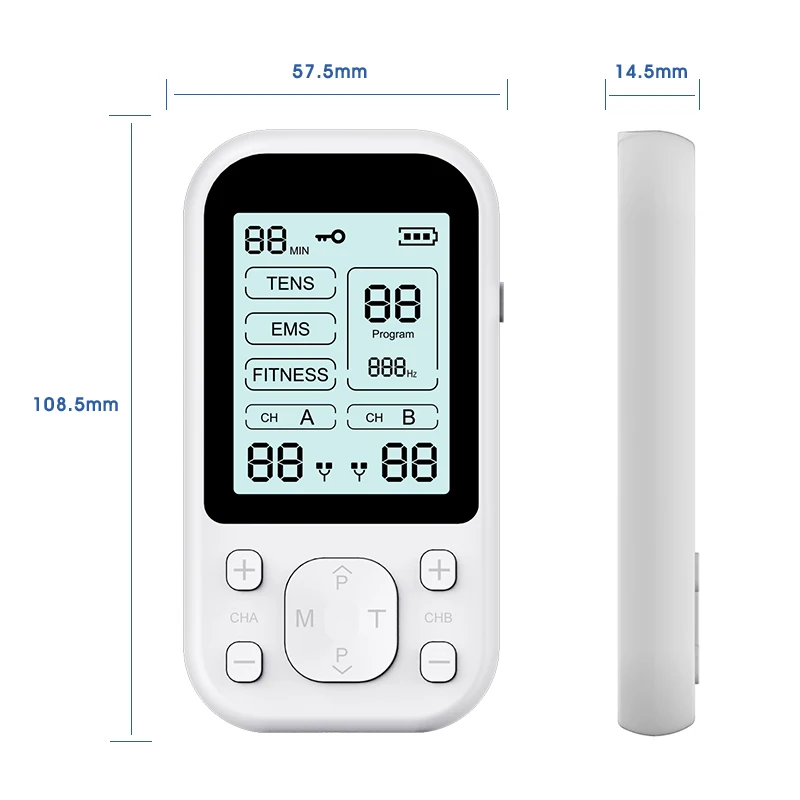 Customized massage machine low frequency pulsed electronic physiotherapy devices help muscle stimulation tens unit machine