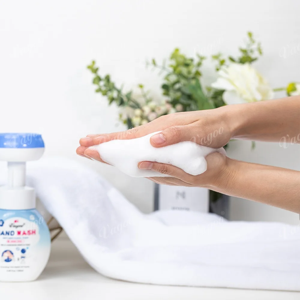 ODM Private Private Label Cleaning Hand Wash Liquid Cute White Liquid Power No1 Hand Soap