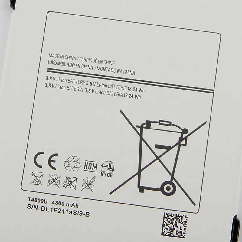 Оригинальный аккумулятор T4800E T4800U T4800C T4800K для Tab Pro 8 4 в SM-T321 T325 T320 T321 4800 мА-ч