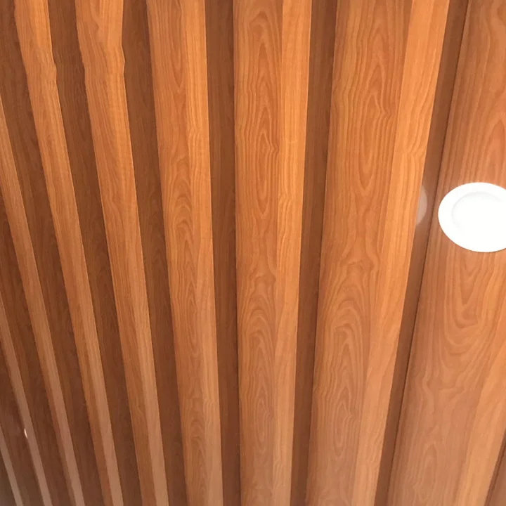 High Quality Fireproof Wood Cover Aluminium U Shape Acoustic Ceiling Panel Decorative Baffle Ceiling Metal Tiles