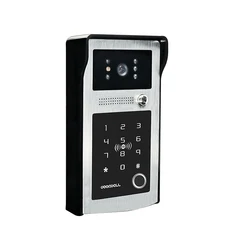High quality smart doorbell with waterproof camera Fingerprint identification video door phone system intercom Access control
