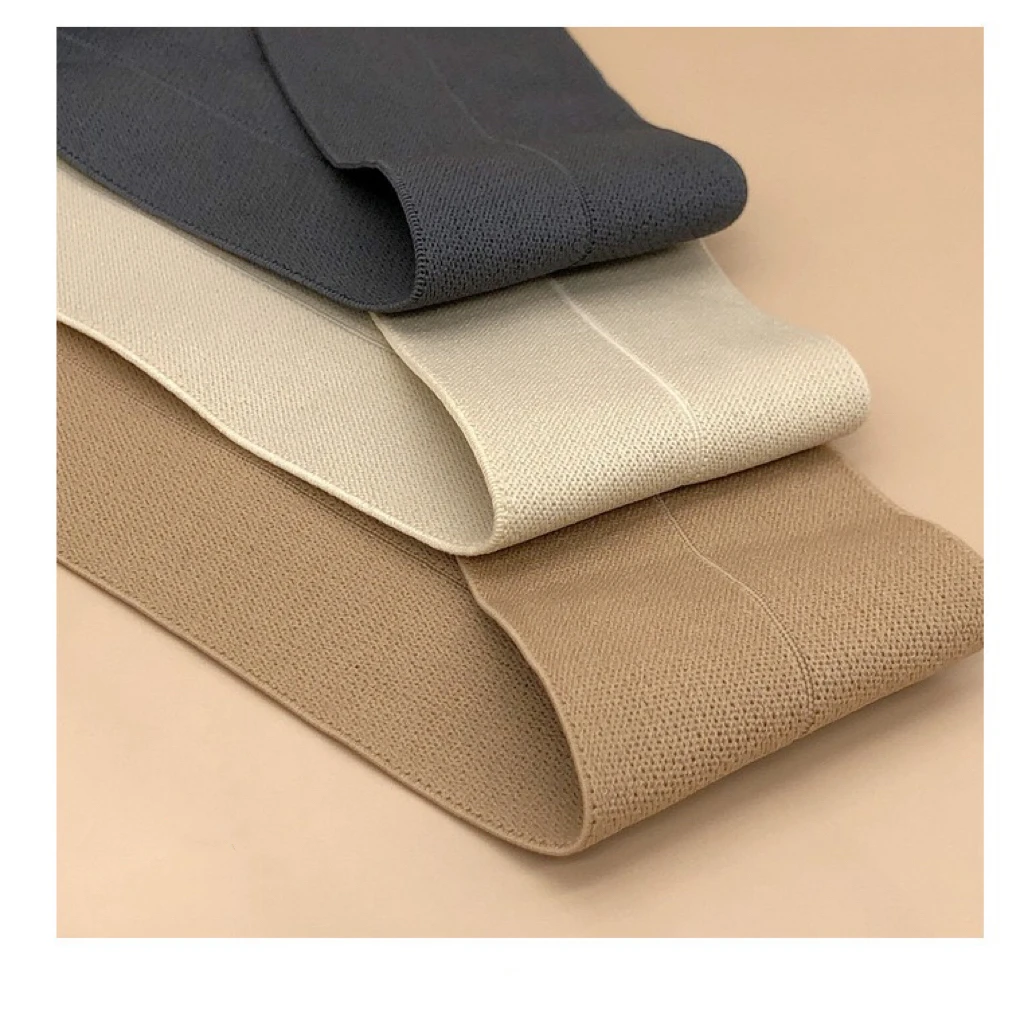 6CM Wide Double-Sided Soft Elastic Band for Waistband Bias Binding Tape