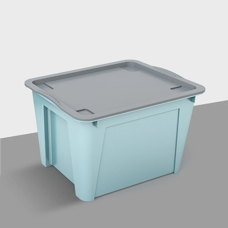 Factory Direct Baby Large Storage Sundries organizers Big Plastic colorful Box Wholesale with Lid