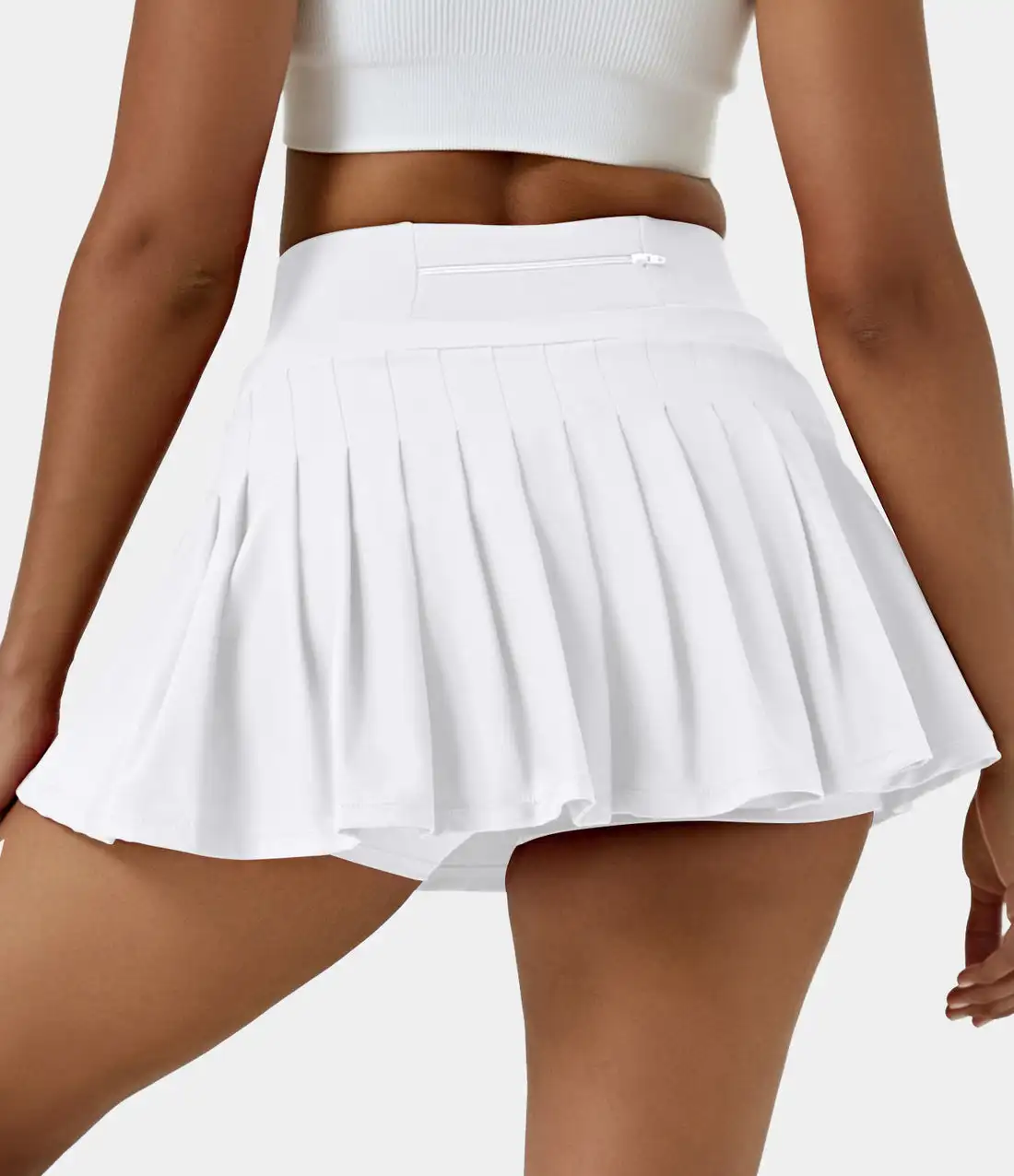Highquality Sportswear Breathable High Waist Tennis Skirt With Pockets For Women