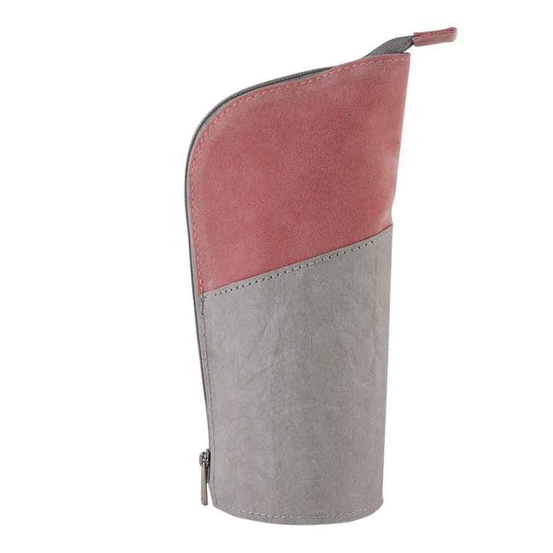 2022 High quality waterproof Tyvek Pencil Case Cosmetic Bag with Zipper Simple Makeup Bag Pen Pouch